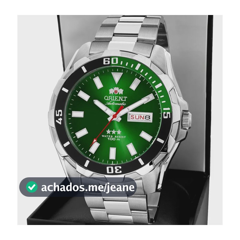 Relógio Masculino Orient Automático 3 Estrelas Exclusivo NH3SS020E1SX