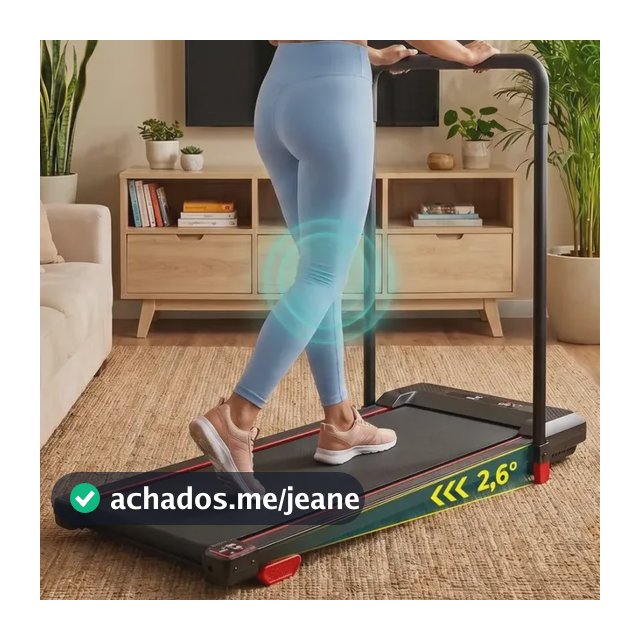 Esteira Ergométrica Elétrica Dobrável com Controle Remoto Treino Cardio Caminhada Casa Academia 150kg