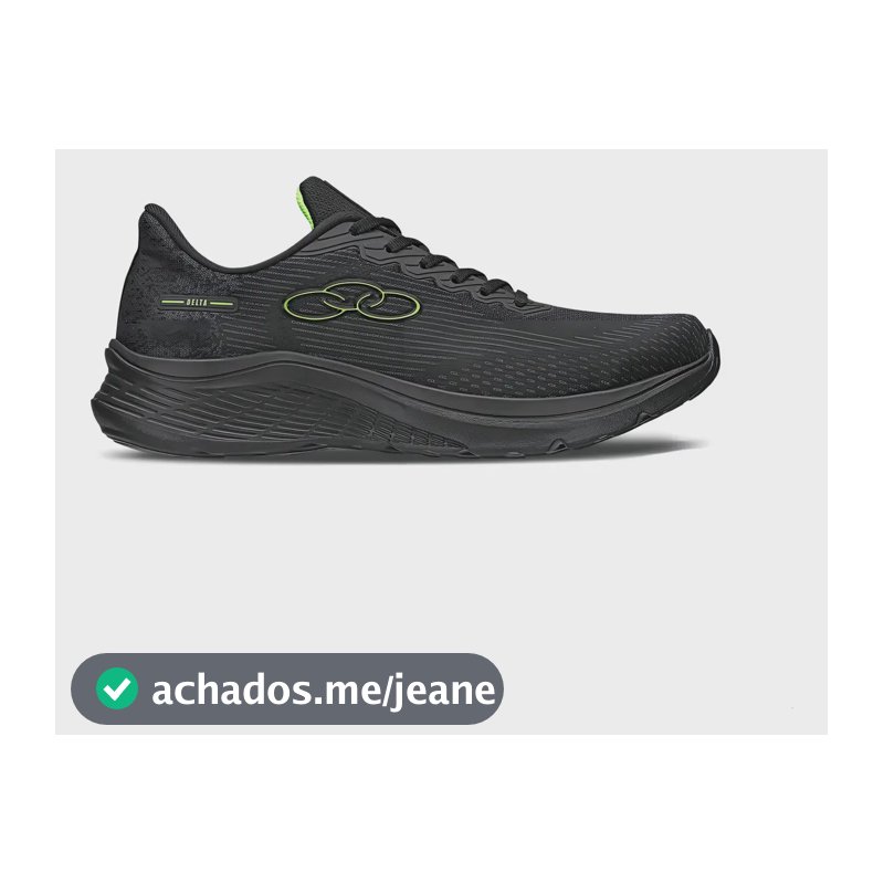 Tênis Esportivo Masculino Delta Olympikus Liso