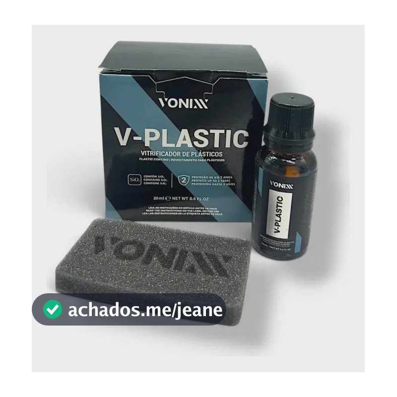 Vonixx V Plastic Pro  Revestimento Cerâmico Plástico Automotivo