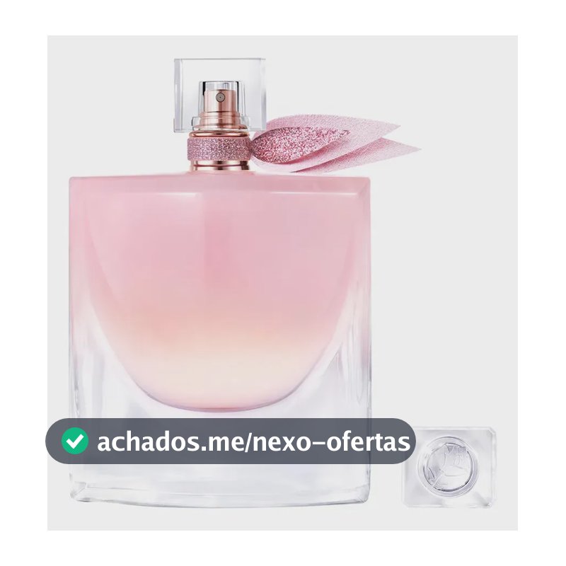 Perfume Feminino Floral Almiscarado com Baunilha Glaceada, Almíscar Branco e Jasmim Solar, Alta Fixação e Fragrância de Longa Duração, La Vie est Belle Vanille Nude Lancôme, 100ml