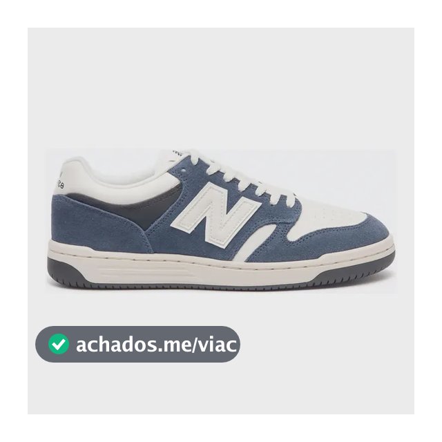 Tênis New Balance Original 480 Low Masculino Urbano Clássico