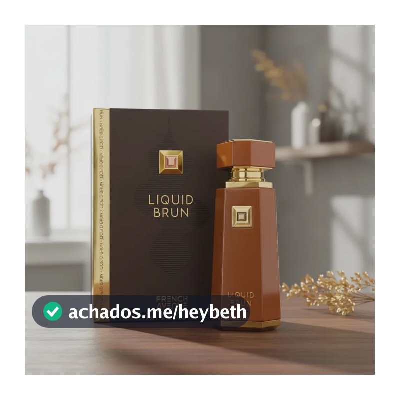 Perfume Masculino French Avenue Liquid Brun 100 mL Eau de Parfum
