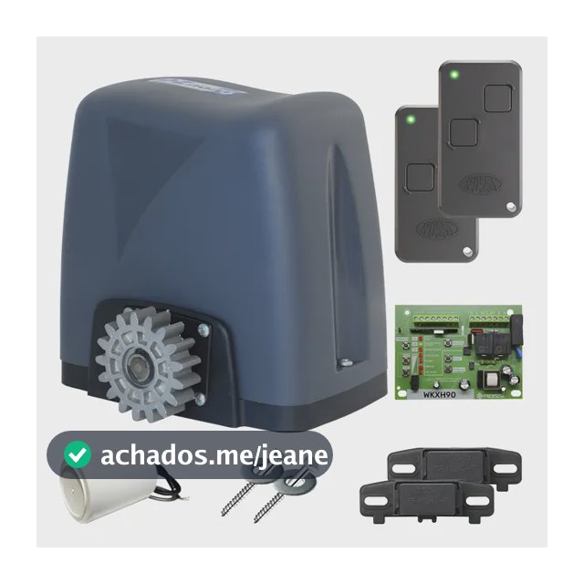 Motor Portão Eletrônico Rossi Dz Nano 600kg Turbo Deslizante