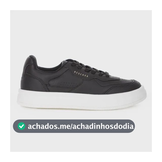 Tênis Reserva Masculino Casual Cano Baixo Antiderrapante