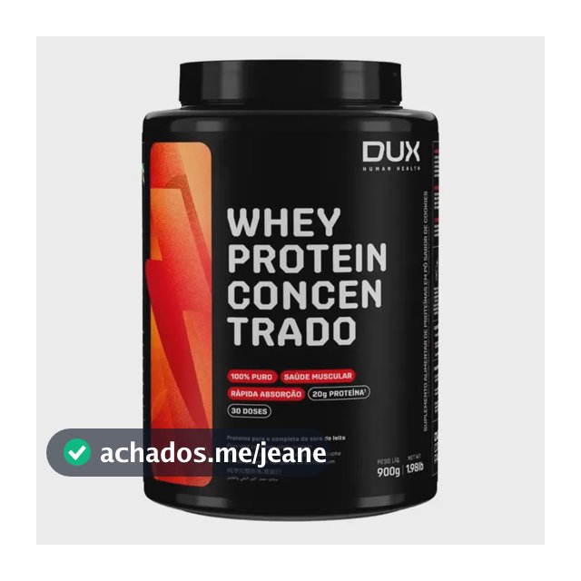 Dux Nutrition Whey Protein Concentrado Coco - 900g