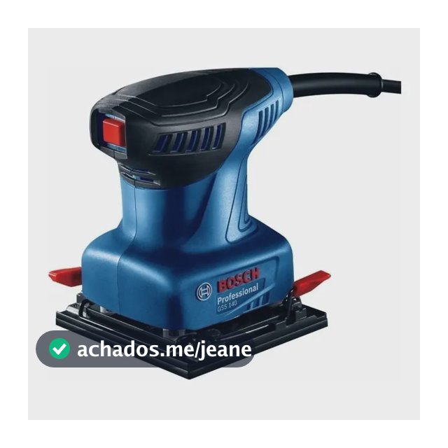 Lixadeira Profissional Orbital Bosch Professional Gss 140 Azul 127v