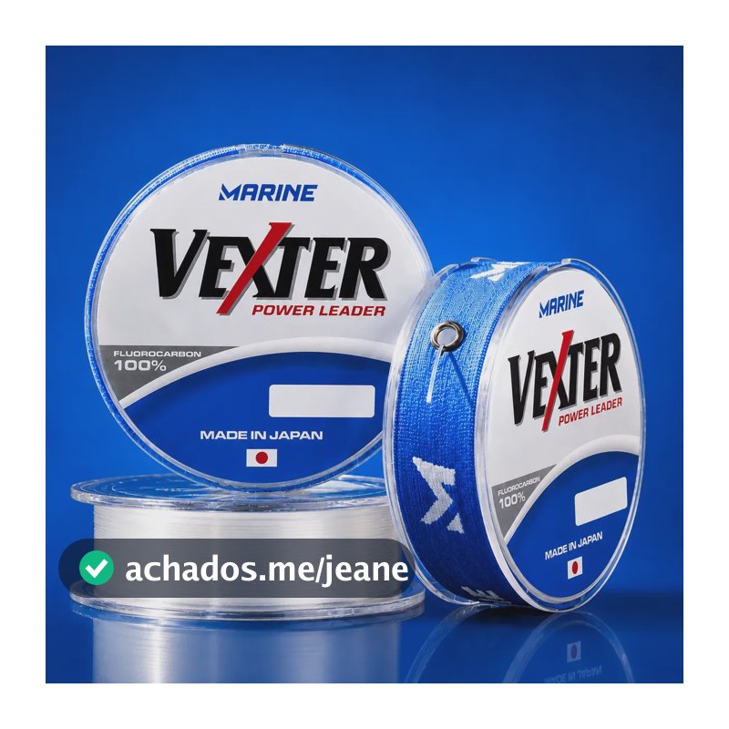Linha Marine Vexter Power Leader 50m - Todos Os Tamanhos 0.47mm / 30.4lb