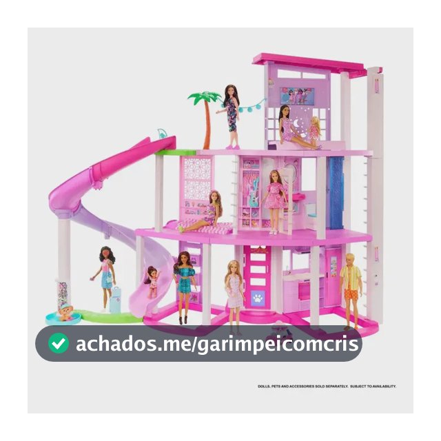 Casa dos Sonhos da Barbie conjunto de brinquedos Com Piscina E Acessórios Com 2 Andares Para Crianças A Partir De 3 Anos Casa da Barbie