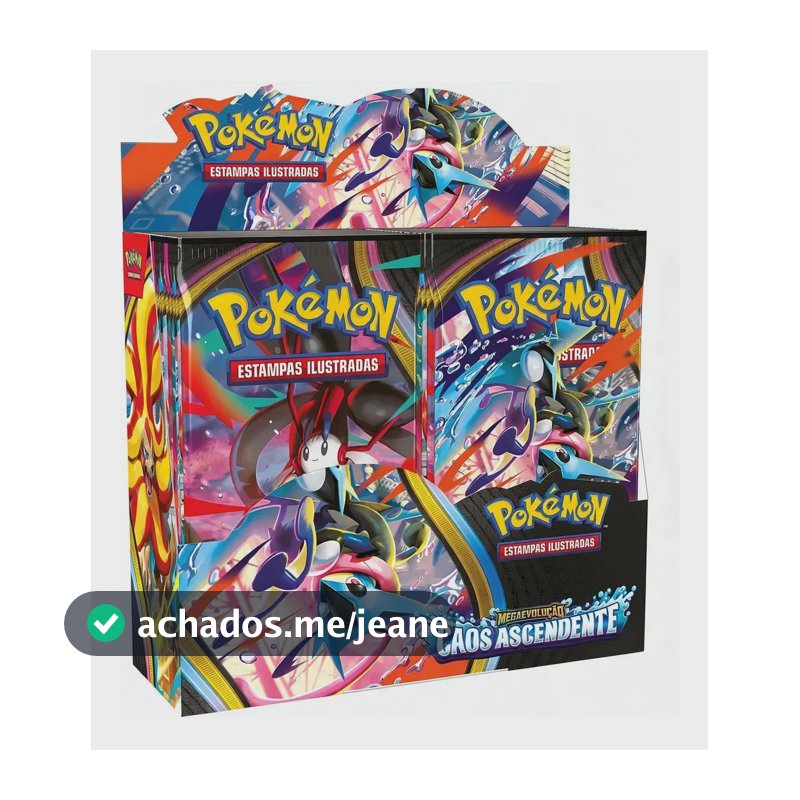 Box Display 36 Boosters Me04 Caos Ascendente Pokémon Me04 - Caos Ascendente