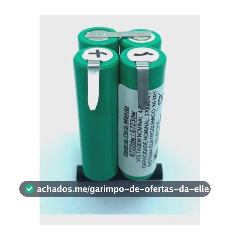Bateria Para Parafusadeira Makita 6722dw/6723dw 2700mah