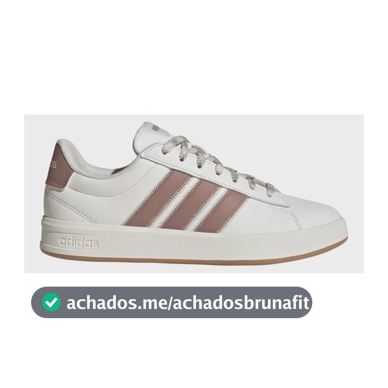 Tênis Feminino Grand Court 3.0 adidas Branco Liso 36 Br