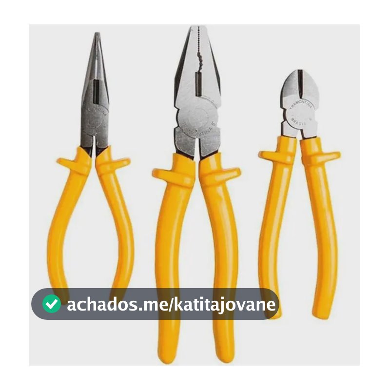 Kit Alicate Tramontina (Bico, Corte e Universal) 43409107