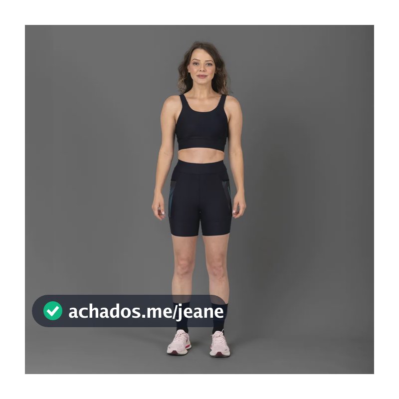 Bermuda Running Woom Light Run Feminino Iii Azul Gg