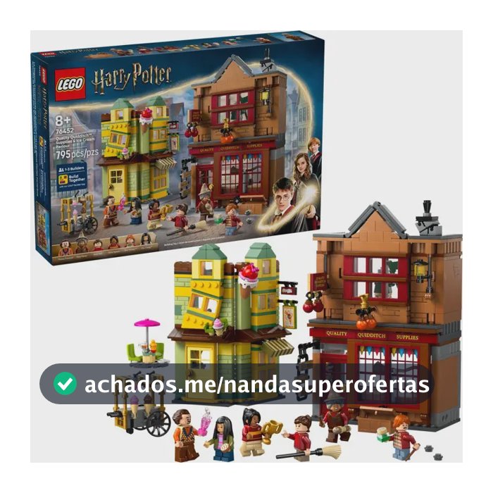 Conjunto de construção Lego Harry Potter 76452 795 peças em caixa