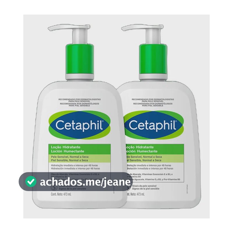 Kit Cetaphil Loção Hidratante Corporal E Facial (2 Unidades)