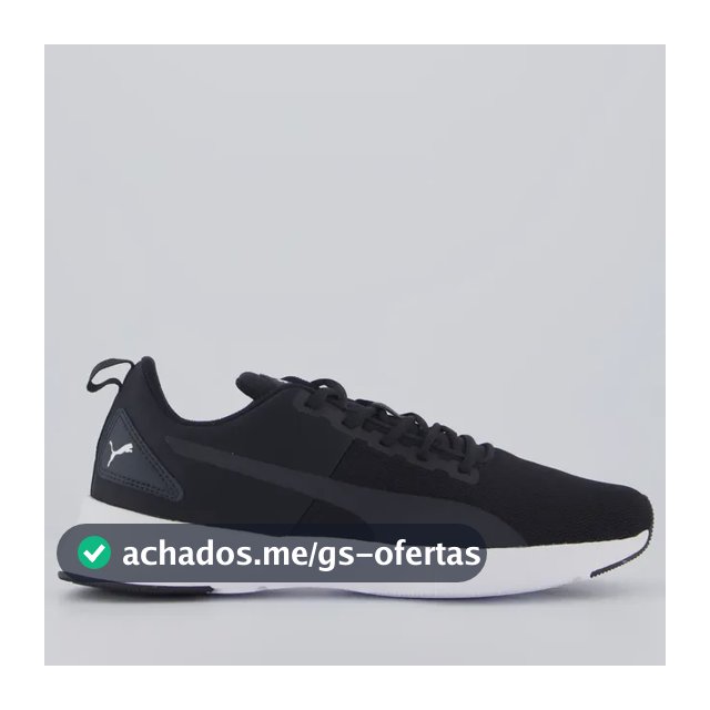 Tenis Puma Flyer Runner Mesh Bdp Preto