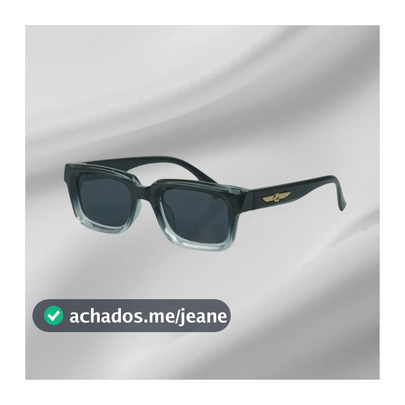 Óculos De Sol De Alta Qualidade Com Design Retrô Quadrado