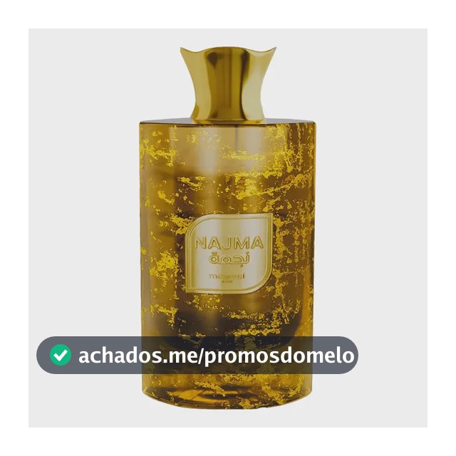 Perfume Árabe Mawwal Najma 100ml Eau De Parfum Unissex Original