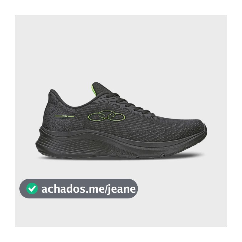 Tênis Esportivo Masculino Delta Olympikus Liso