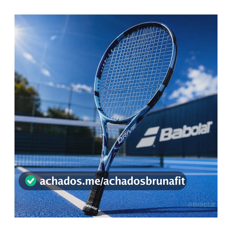 Raquete Tênis Babolat Pure Drive Original Grafite L3 Azul