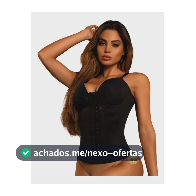 Redutora Bojo Miracle Belt Cor Preto Tamanho M