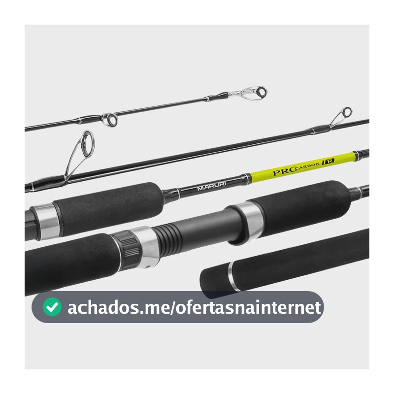 Vara Para Molinete Pro Carbon R S-601m 1,83m 15-30lbs 1 Parte - Maruri