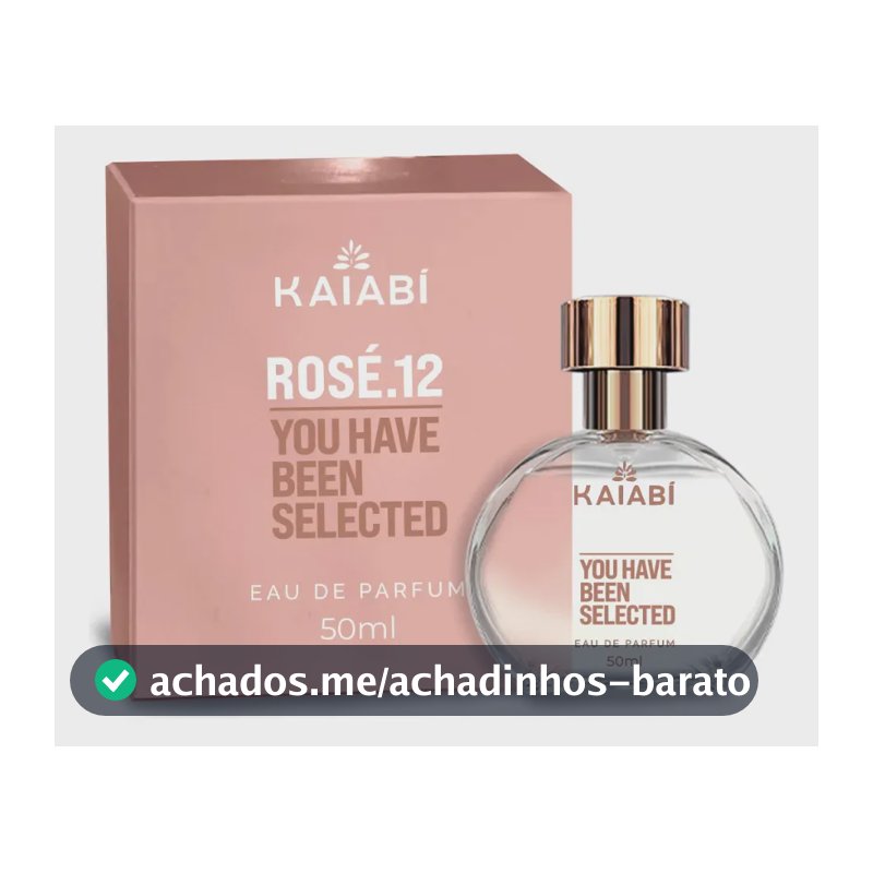 Perfume Feminino Rosé.12