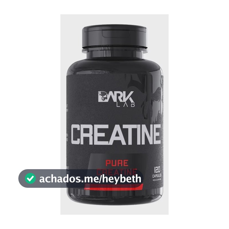 Creatina Dark Lab Premium em cápsula Sem sabor de 120 un