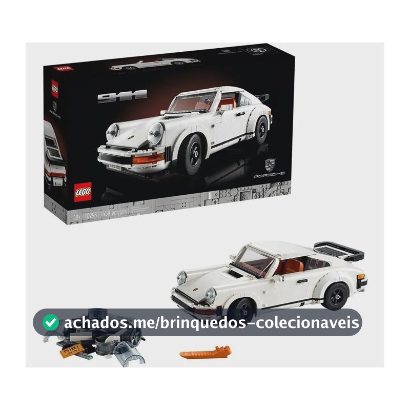 LEGO Icons Porsche 911 Kit de Construção; Carro Colecionável 10295