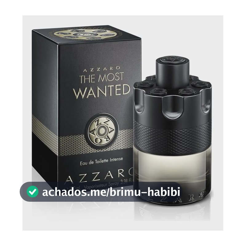 Fragrância Masculina Azzaro The Most Wanted Eau De Toilette Intense 100ml