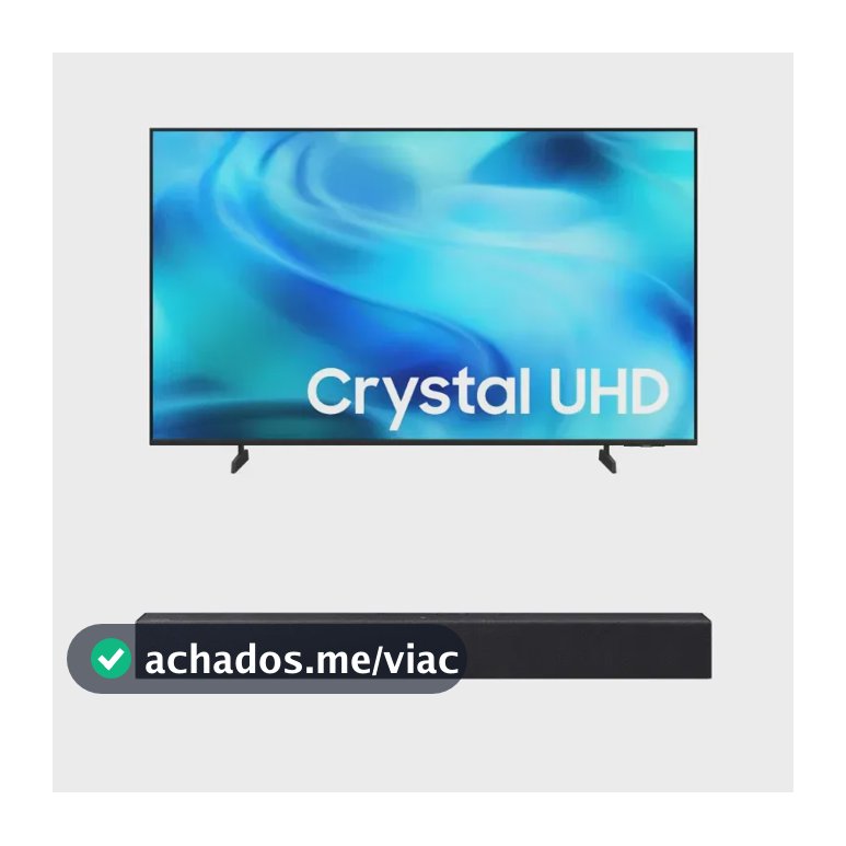 Samsung Smart TV 58" Crystal UHD 4K 2026 + Soundbar Samsung HW-B400F