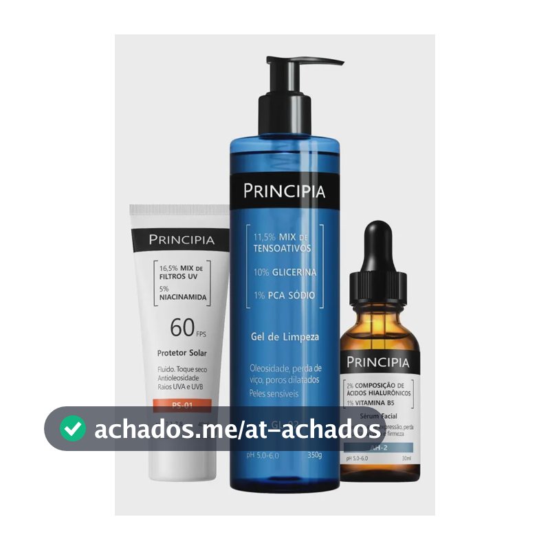 Principia Kit Primeira Rotina C/ Gl-02 + Ah-2 + Ps-01 Fps60