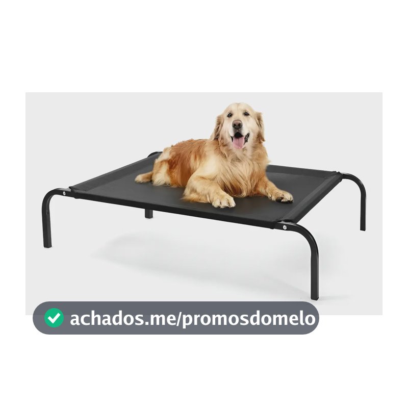 Kit Cama Para Cachorro Pets Suspensa Grande 906015cm Preto Preto Liso
