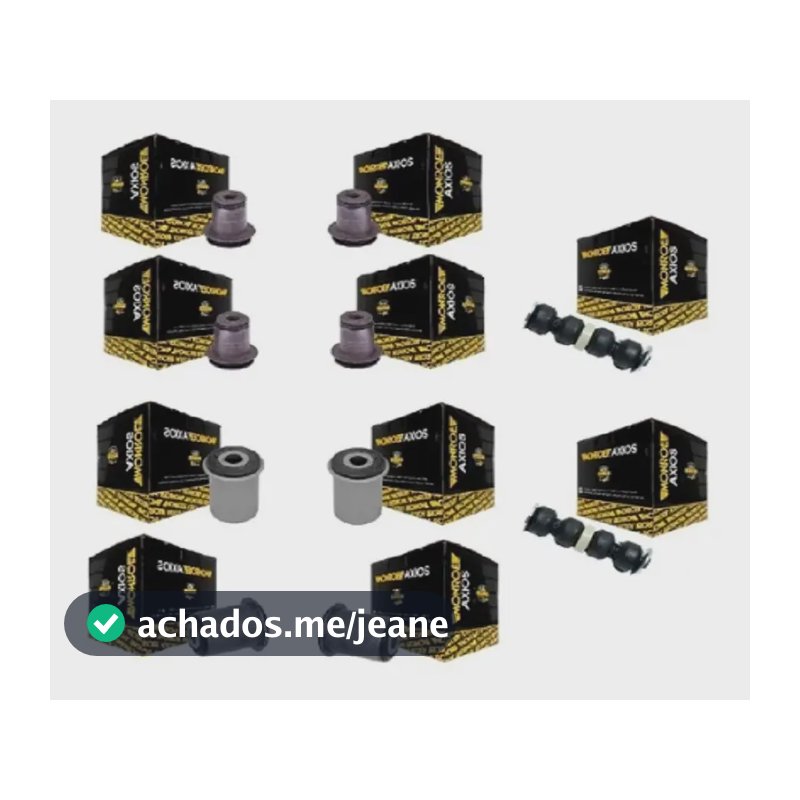8 Buchas Balança Superior Inferior Blazer S10 Bieleta Axios