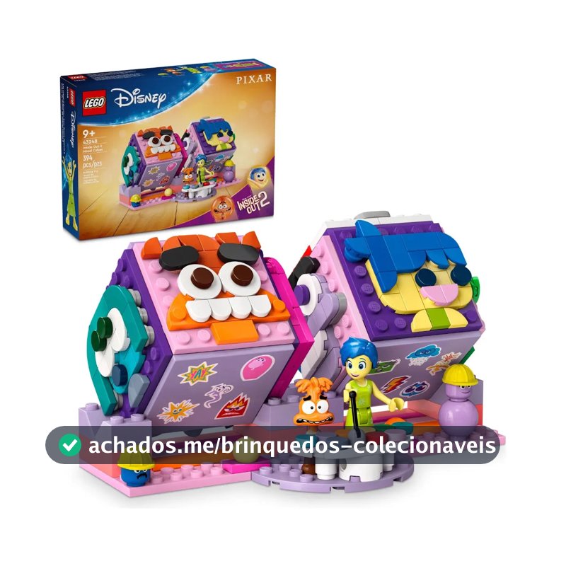 Lego Disney 43248 - Divertidamente 2 - Cubos de Humor - 394 peças