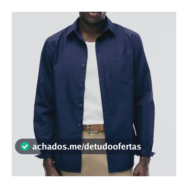 Camisa Básica Masculina Manga Longa Slim Hering
