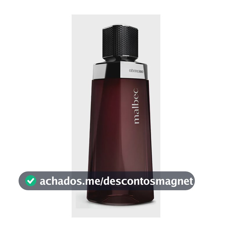 Malbec Tradicional O Boticário Desodorante Colônia Perfume Masculino Original 100ml