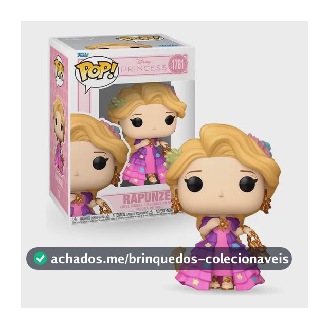 Boneco Funko Pop! Disney Princesas De Gala - Rapunzel