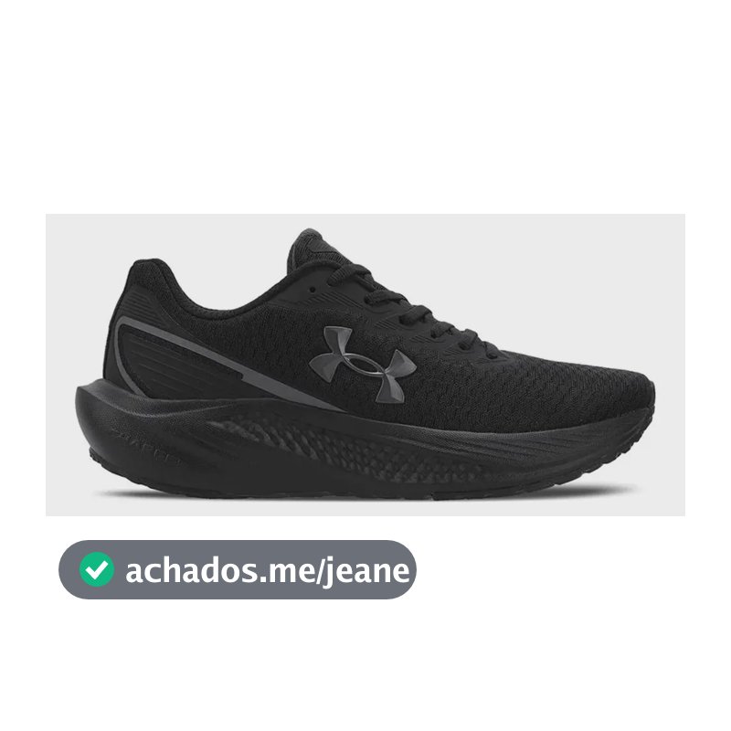 Tênis De Corrida Wing 2 Unissex Confortável - Under Armour Preto 41 Br