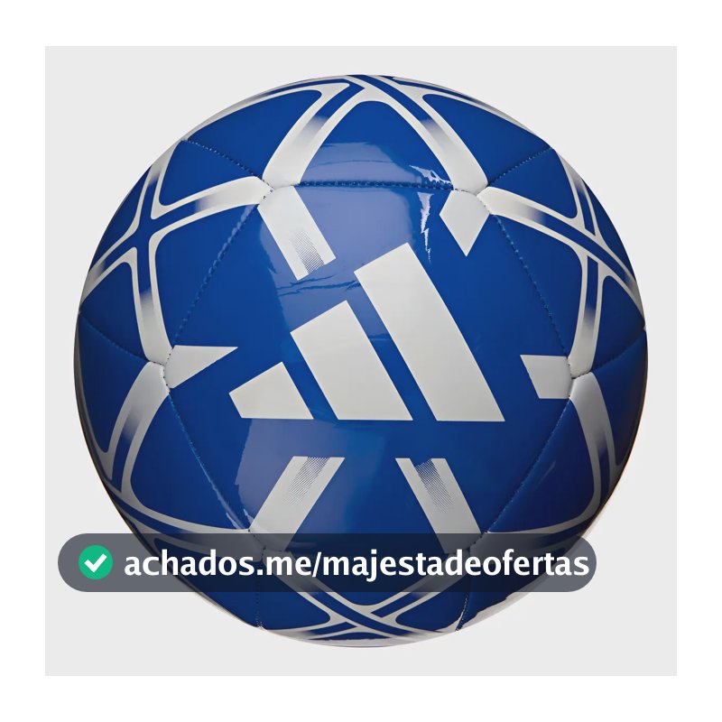 Bola Starlancer Club adidas Cor Blue / White