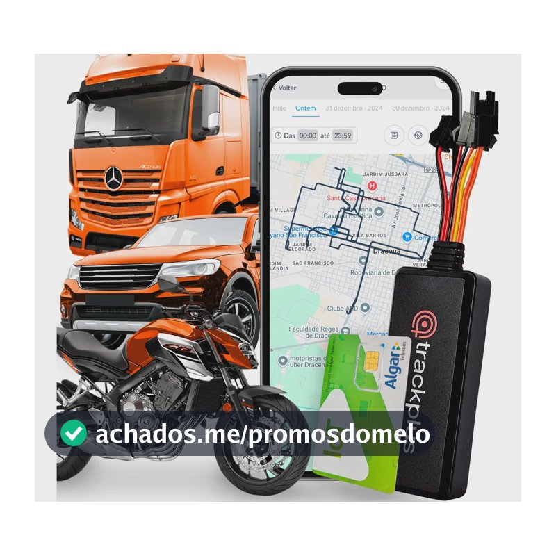 Trackplus Tp7 4g Rastreador Gps Carro E Moto Bloqueador Preto América Do Sul