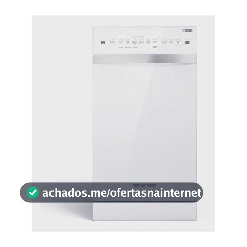 Lava-louças 10 Serviços Brastemp Branco Com Ciclo Pesado -