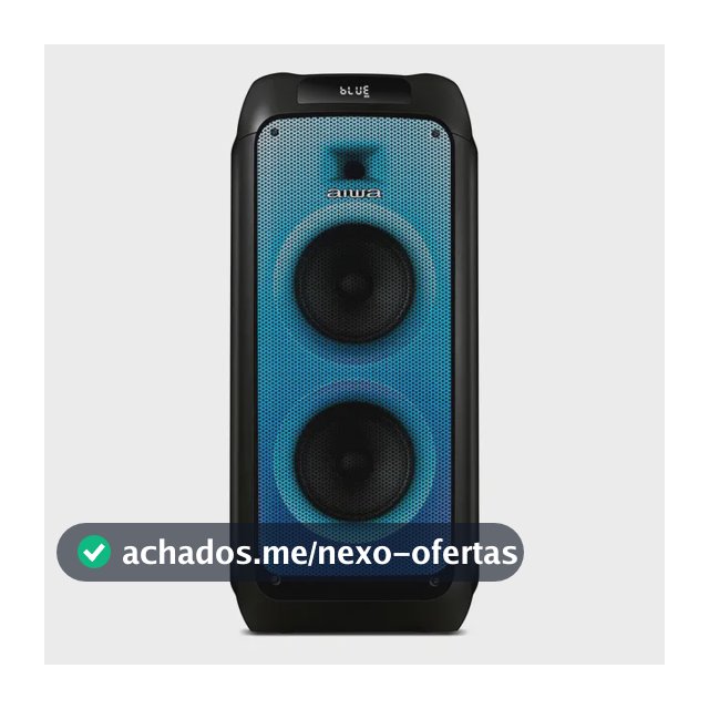 Caixa De Som Partybox Aiwa Pb-05 Bluetooth 20h Rgb Usb Tws