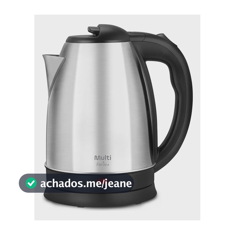 Chaleira Elétrica Inox 1,8l 1500w Prata Multi - Go401