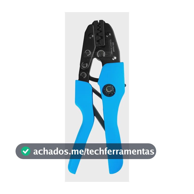 Alicate Crimpar Terminal Tubular Ilhós 0,5 A 16 Mm² Ls -16wf