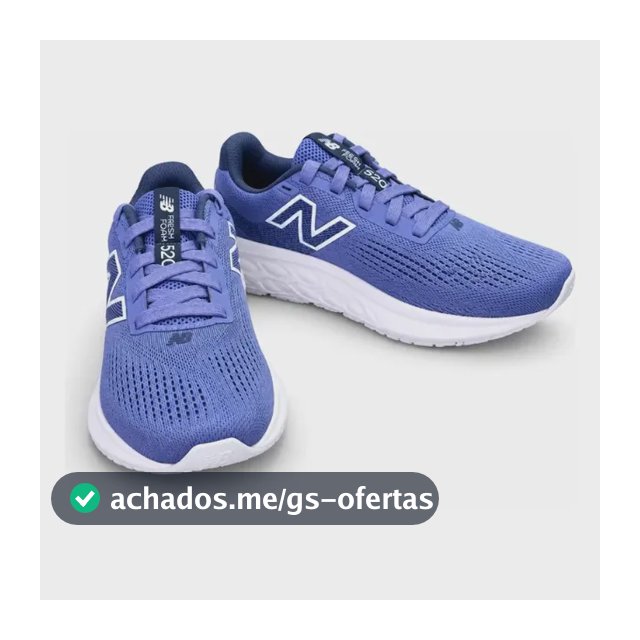 Tênis Masculino New Balance Fresh Foam 520 V9 Branco Marinho Azul - Feminino 40 Br