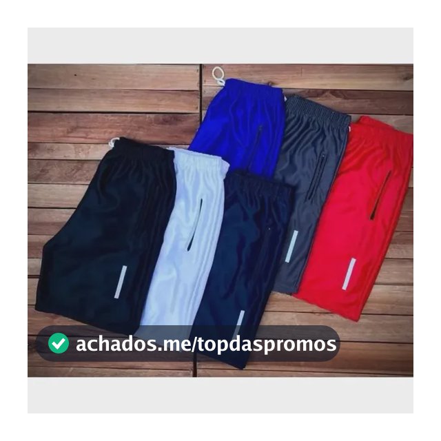 Kit 5 Bermuda Masculina Chimpa Dsdryswsports Chimpa Dryfit