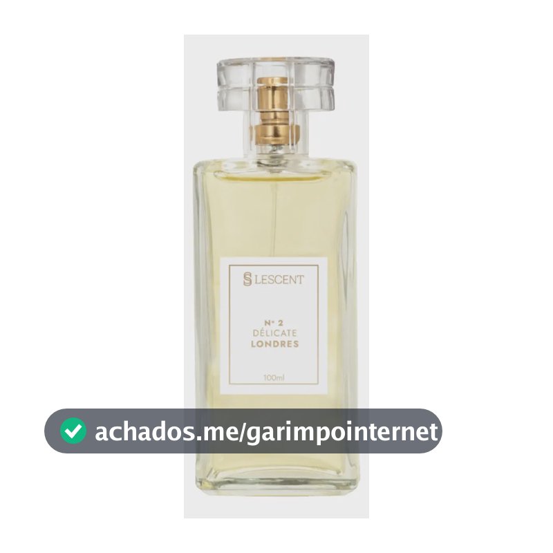 Perfume Deo Colônia Lescent N2 Delicate Londres 100ml Feminino