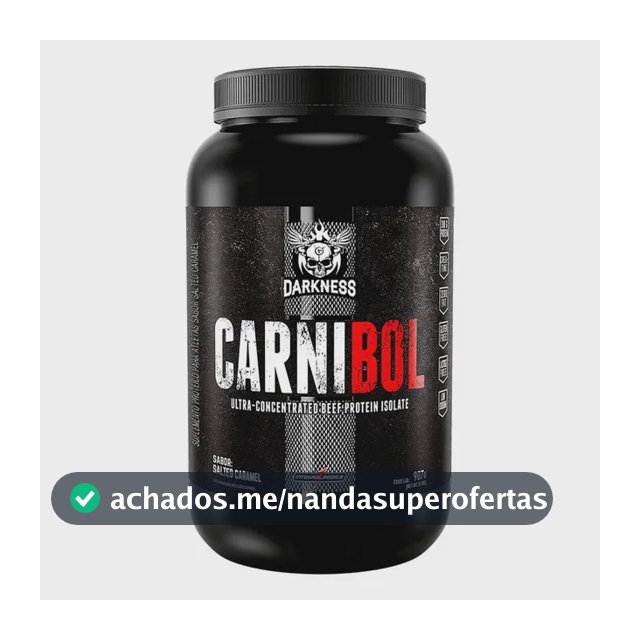 Carnibol Whey 900g Sabores - Darkness / Integralmédica